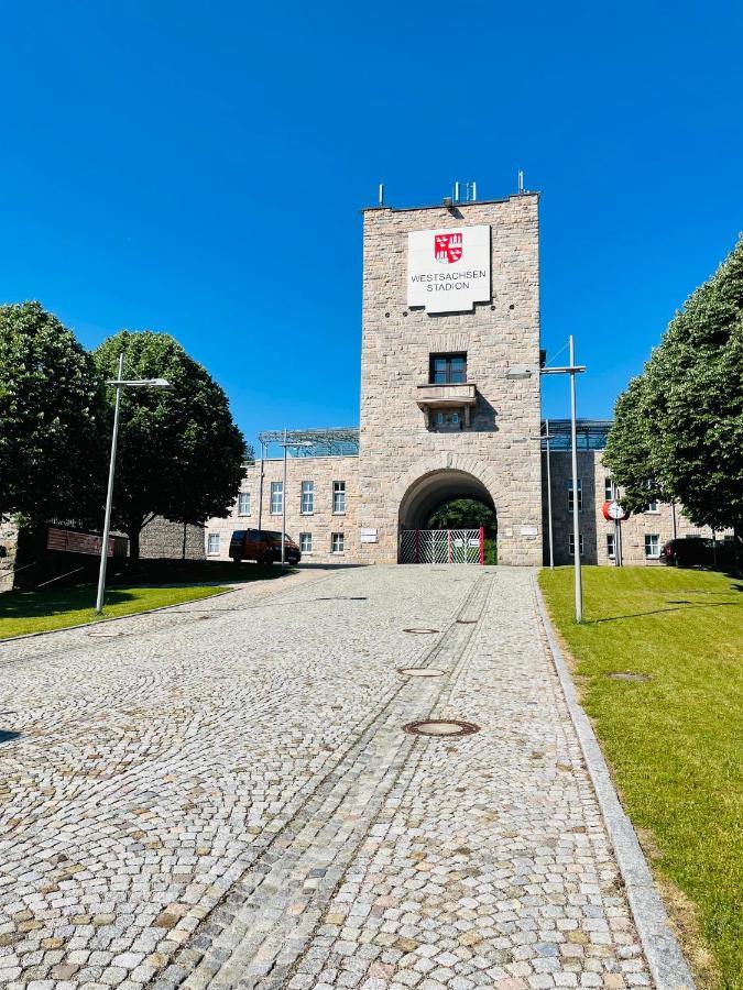 "Glueck Auf" Lichtdurchflutete Schicke Ferienwohnung In Zwickau Zewnętrze zdjęcie